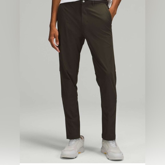Lululemon Olive ABC Warpstreme Commission Slim Pants 31 - Picture 1 of 8